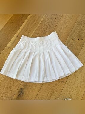 Prince Practice Gear White 12 Pleated Tennis Skirt Approx Size Small